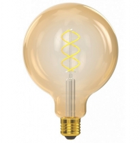 Лампа  filament golden spiral G125 6w E27 1800K (070-HG) LUXEL