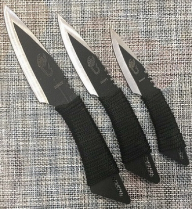 Нож метательный 3шт/ 225577 / АК-340