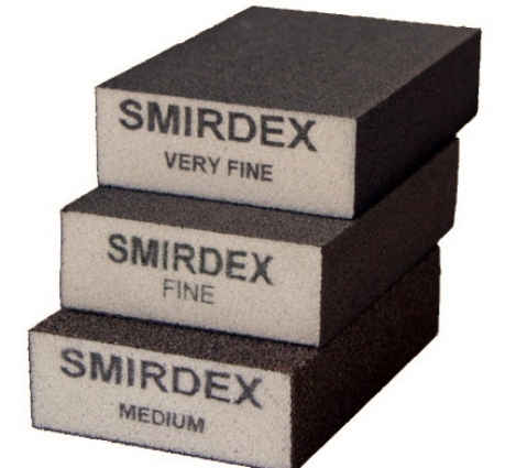 Шлифовальный брусок прямоугольний 100х70х25мм (4-стороний) Fine SMIRDEX (код 920)
