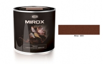 Краска з металевим ефектом сигнально коричневий Mixon Mirox - 8002  0,75л
