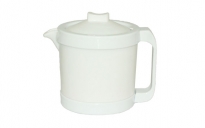 Чайник білий 1л склокераміка 40010-08-10