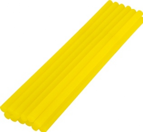 Стрижні клейові  7,2*200 мм 12 шт жовті MASTERTOOL