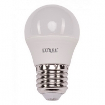 Лампа LED 6w шар E27 3000K (057-HE) LUXEL
