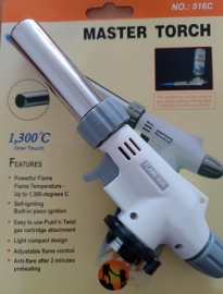 Газовая горелка с пьезоподжигом Master Torch 516