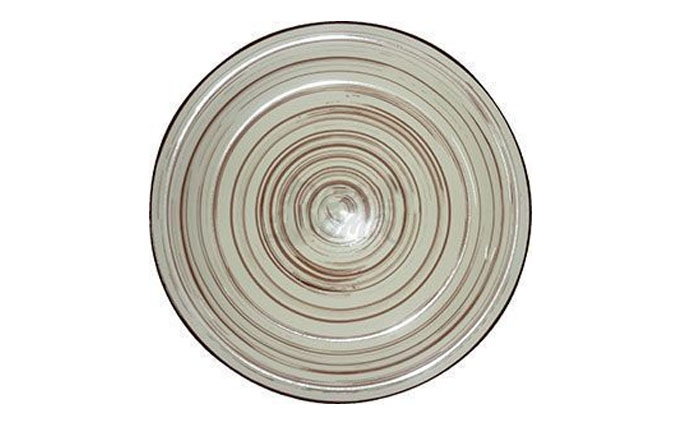 Кантри тарелка керамическая   белый 190мм
