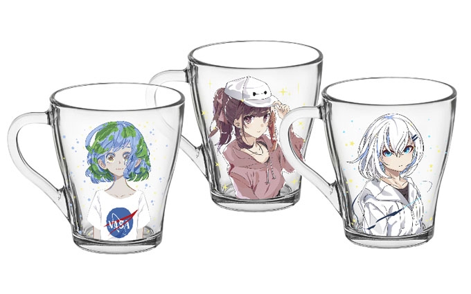Чашка стеклянная "Грация" дек. "Anime" 250мл