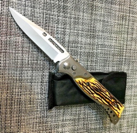 Нож выкидной Columbia черный (233А)
