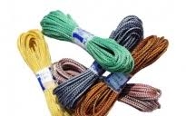 Веревка бельевая 15м Д4мм плетеная цветная(5шт/уп)