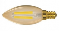 Лампа filament golden C35  5w E14 2500K (071-HG)