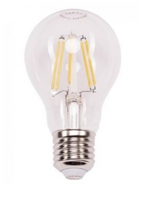 Лампа filament А60 8w E27 4000K (072-N) LUXEL