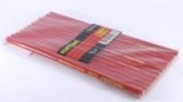 Олівець для скла, плитки червоний 180мм (12шт/уп)