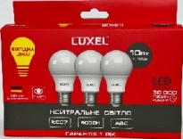 Лампа LED мультіпак А60 10w E27 4000K (060-NE) *3 шт