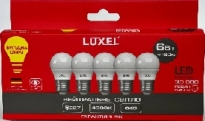 Лампа LED мультіпак шар G45 6w E27 4000K (057-NE) *5 шт