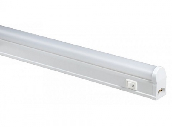Світильник LED меблевий Т5 вузький з кнопкою 0,3-4w 6000K  (LX 2001-0,3-4C)