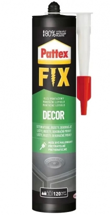 Pattex Fix Décor клей монтаж 380г