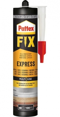 Pattex Fix Express клей монтаж 375г