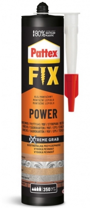 Pattex Fix Power клей монтаж 385г