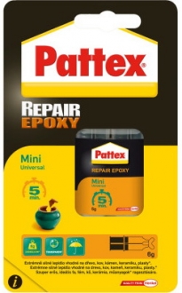 Pattex Universal Epoxy клей епоксид. 6мл шприц