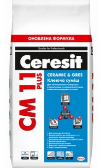 СМ 11 Plus Клеюча суміш для плитки Ceramic & Gres  5 кг