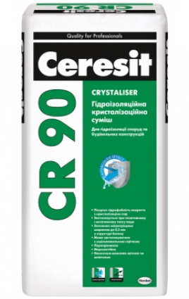 CR 90 Гідроізоляційна суміш Crystaliser 25 кг