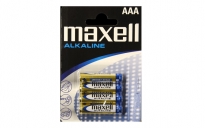Батарейка алкалиновая Maxell LR-06 блистер (4шт/пачка)