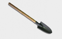 Лопатка посадочная с ручкой (порошковая покраска)