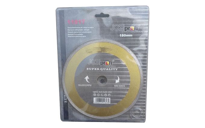 Алмазний диск для плитки 180мм (50шт/уп) "Jobi"