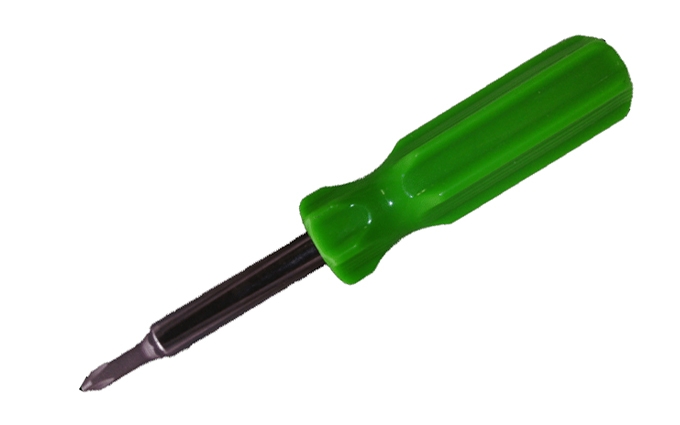 Викрутка чотирехстороння пластик ручка JIAXIAO 641А