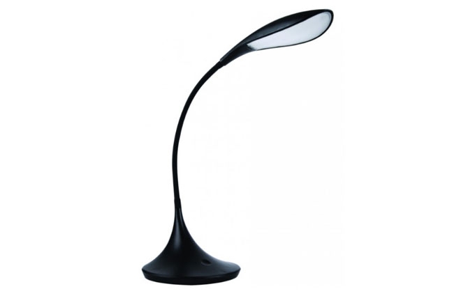 Лампа настольная LED 9W (чёрный) 170*170*670mm(TL-02B) Luxel