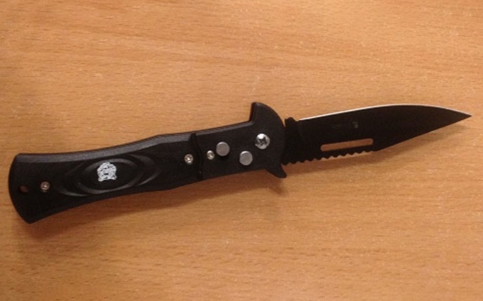 Нож выкидной Columbia 22см M2(K-890)