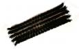 Щетка для одежды и обуви деревянная, темный ворс(160mm)