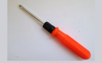 Викрутка 2в1 средня 16см JIAXIAO пластик ручка (40шт/уп)