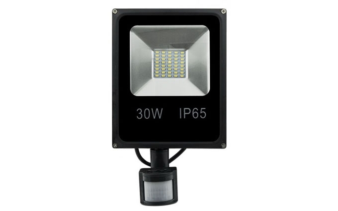 Прожектор  LED 30w (smd) с отражателем с датчиком