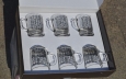 Набір кухлів скляних Nova"Кава" (1вид) 6пр.( 200мл*6 шт) в упаковці